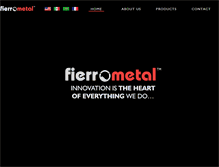 Tablet Screenshot of fierrometal.com